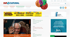 Desktop Screenshot of infocultural.com.br